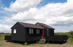 The Old Fishermans Hut in Southwold, Suffolk, East England